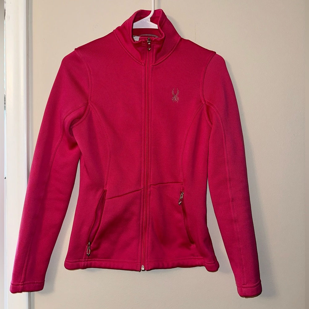 Spyder zip up Size S